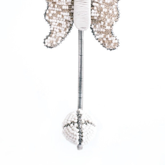 beaded butterfly wall hooks - Picture 3 of 3